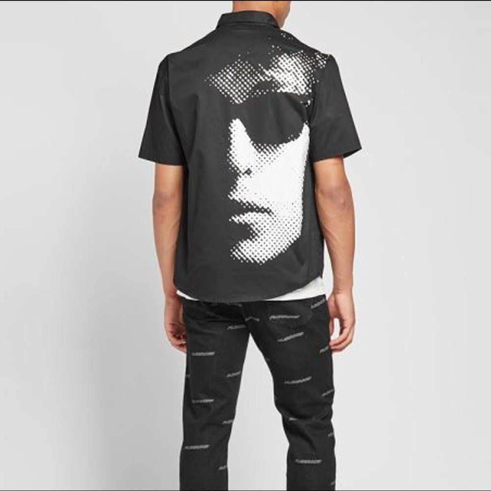 PLEASURES x BOB DYLAN — SHORT SLEEVE TRANSFORMER VACATION SHIRT